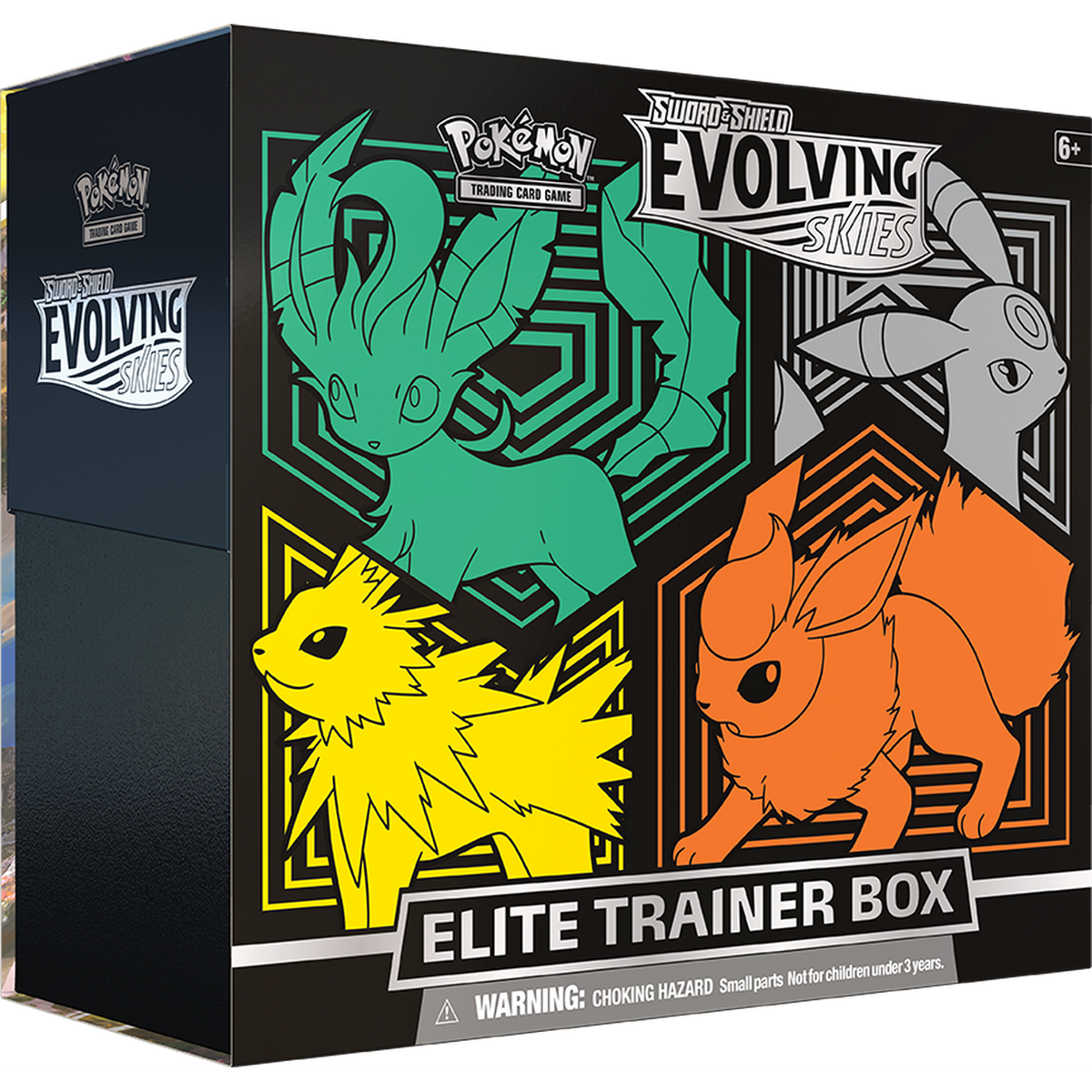 Sword & Shield: Evolving Skies - Elite Trainer Box (Flareon/Jolteon/Umbreon/Leafeon) (New)