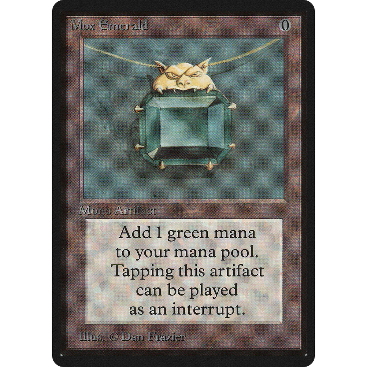 Mox Emerald [Limited Edition Beta] (Near Mint)