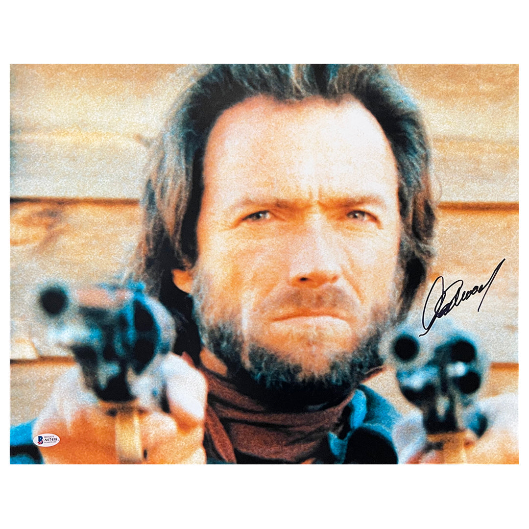Clint Eastwood Signed The Outlaw Josey Wales 16x20 Photo (Beckett)