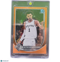 2025 Bowman Chrome Victor Wembanyama #BCV-143 Orange Shimmer Refractor