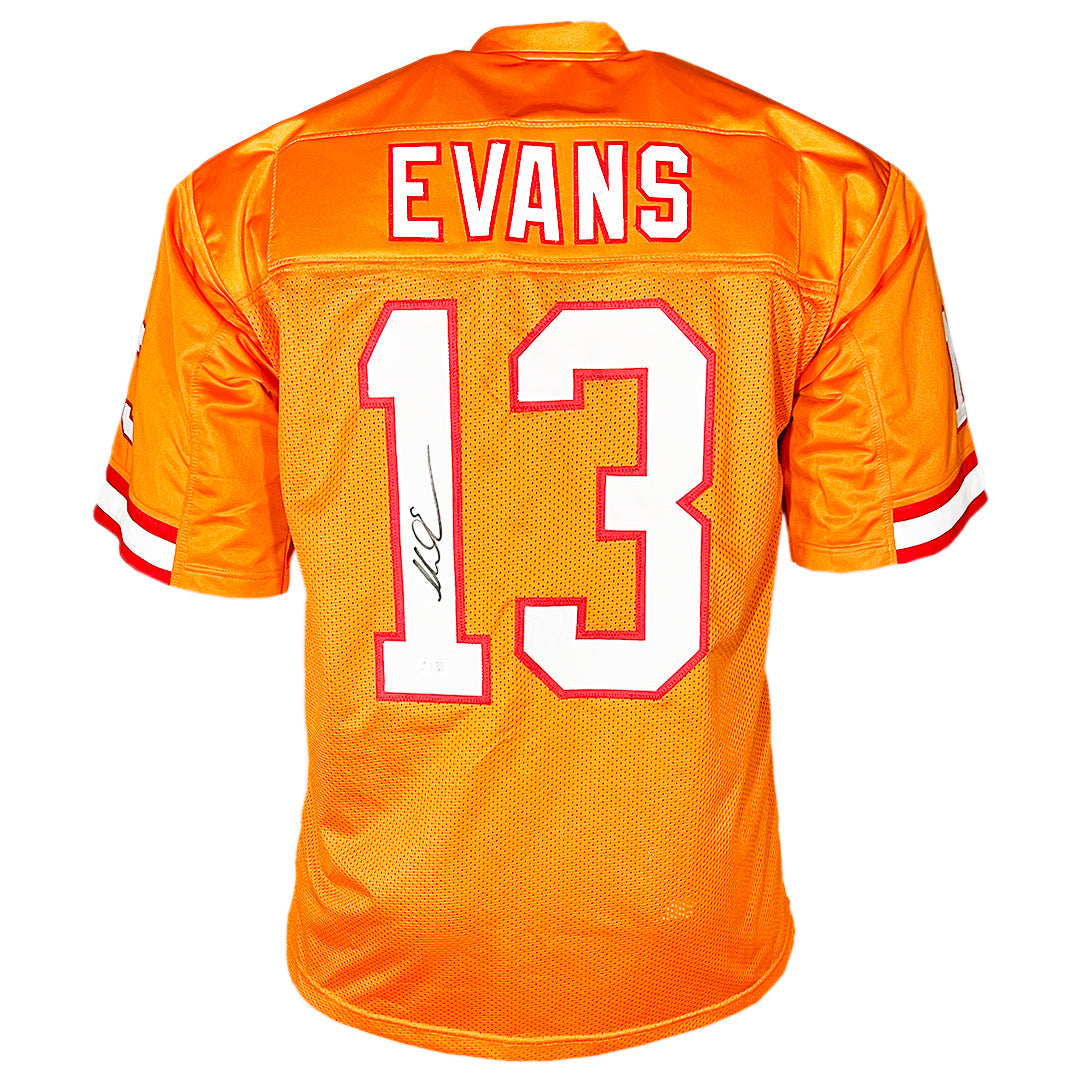 Mike Evans Signed Tampa Bay Orange Football Jersey (Beckett)