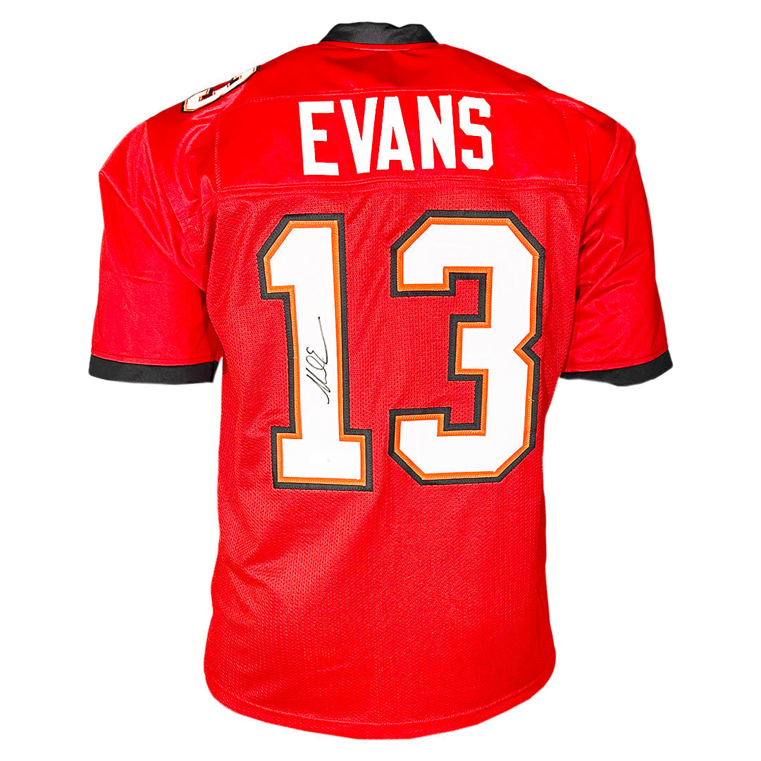 Mike Evans Signed Tampa Bay Pro Red Football Jersey (Beckett)