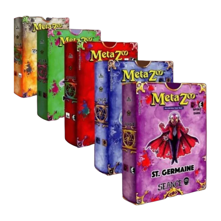 MetaZoo: Seance (1st Edition) Theme Deck Set of 5 (Display of 10 Theme Decks (2 of Each))