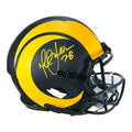Marshall Faulk Signed Rams Authentic Eclipse Speed Full-Size Football Helmet (Beckett)