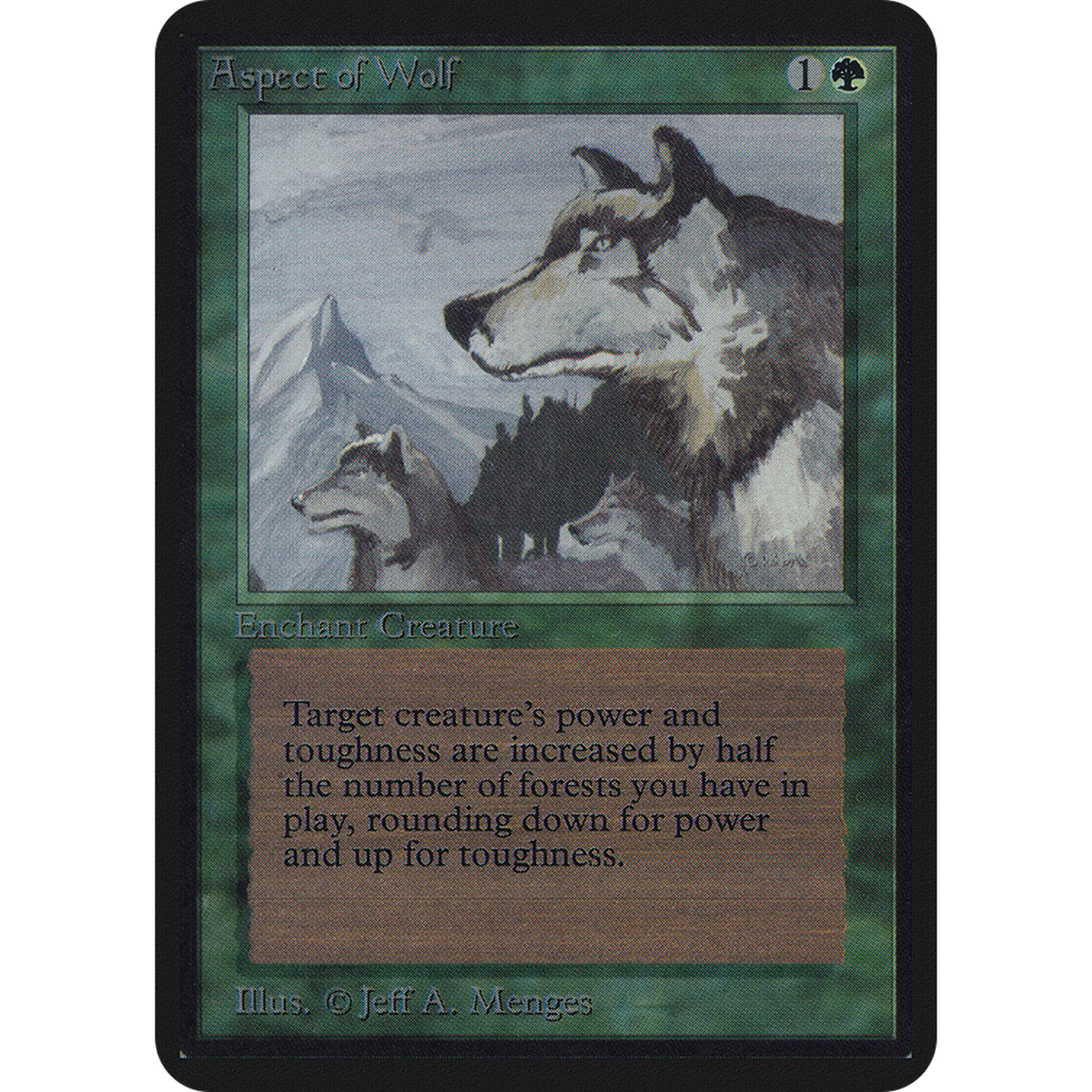 Aspect of Wolf [Limited Edition Alpha] (Near Mint)