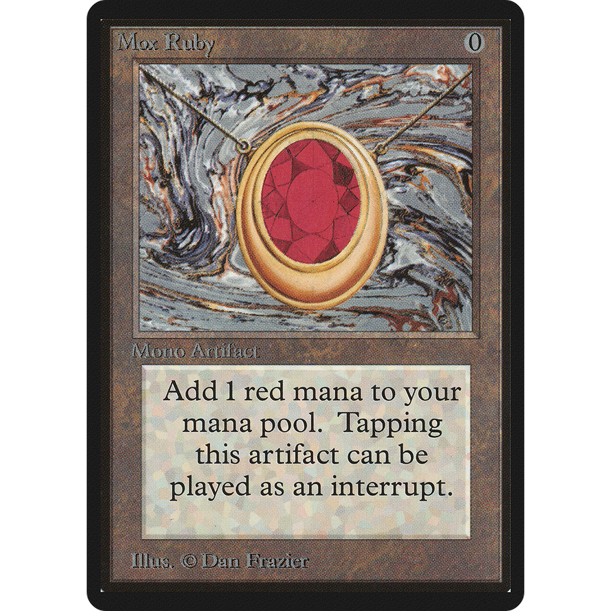 Mox Ruby [Limited Edition Beta] (Near Mint)