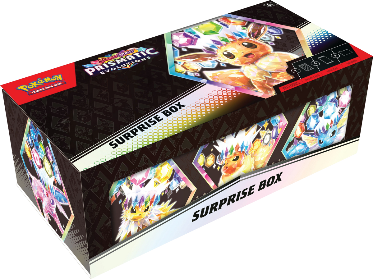 Pokémon TCG: Scarlet & Violet - Prismatic Evolutions - Surprise Box (1 Box)