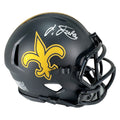 Isaiah Foskey Signed New Orleans Saints Eclipse Speed Mini Football Helmet (JSA)