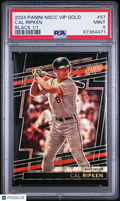 2024 Panini National Sports Collectors Vip Gold Cal Ripken #57 Black 1/1 PSA 9