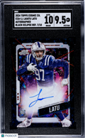 2024 Topps Cosmic Chrome Laiatu Latu #CCA-LL  Black Eclipse SGC 9.5 Auto 10