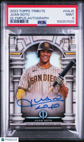 2023 Topps Tribute Olympus Autograph Juan Soto #OAJS 080/100 PSA 9