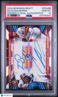 2024 Bowman Draft Prospect Dual Autographs Bazzana Burns #PDABB PSA 10