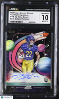 2024 Topps Cosmic  Blake Corum #FFS-BC Black Eclipse /10   CGC 10 Auto 10