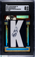 2006 Playoff National Reggie Bush #NFLR-RB NFL Rookie Letter Auto "K" SGC 8