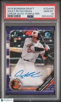 2019 Bowman Draft Chrome Auto Adley Rutschman #CDAAR CHR. DP  170/250 PSA 10