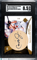 2009 Upper Deck Ultimate  Cal Ripken JR. #JSB-CR Jumbo . Bat Barrel SGC 8.5