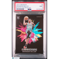 2023 Panini Obsidian Black Color Blast Brandon Miller #6 PSA 9