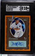 2024 Topps Brooklyn Collection Ryne Sandberg #AC-RS Orange SGC 10 Auto 10