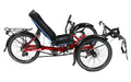 HP Velotechnik Gekko fxs Magma Red Recumbent Trike