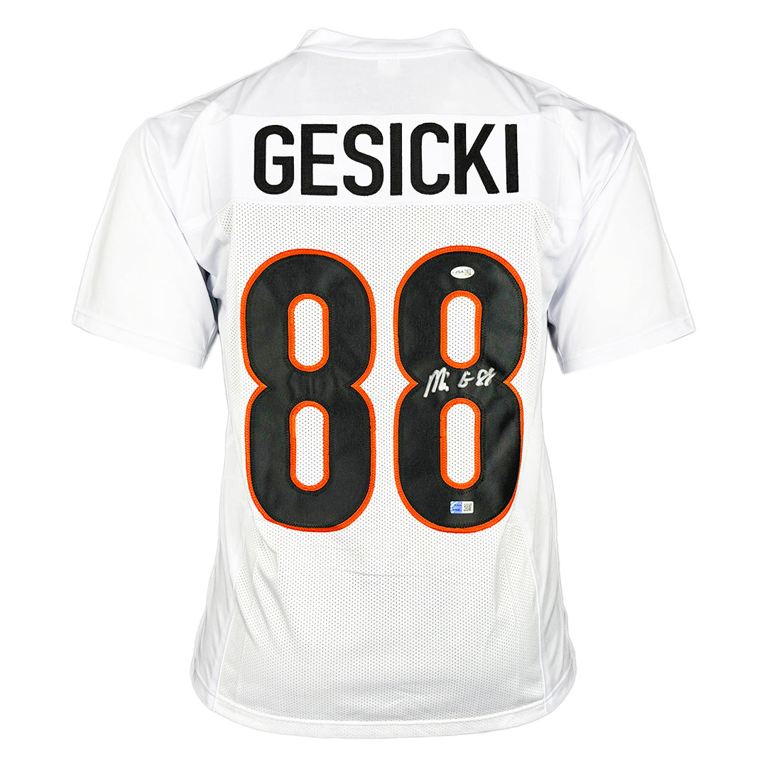 Mike Gesicki Signed Cincinnati White Football Jersey (Beckett)