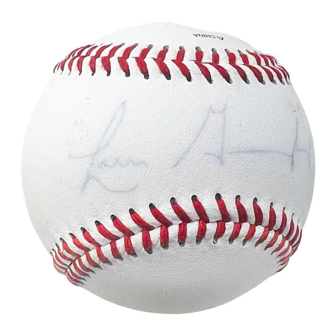 Luiz Gonzalez Signed Diamond Official Baseball (JSA)