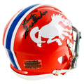 Randy Gradishar Signed Denver Broncos Throwback 1966 Speed Mini Football Helmet (JSA)
