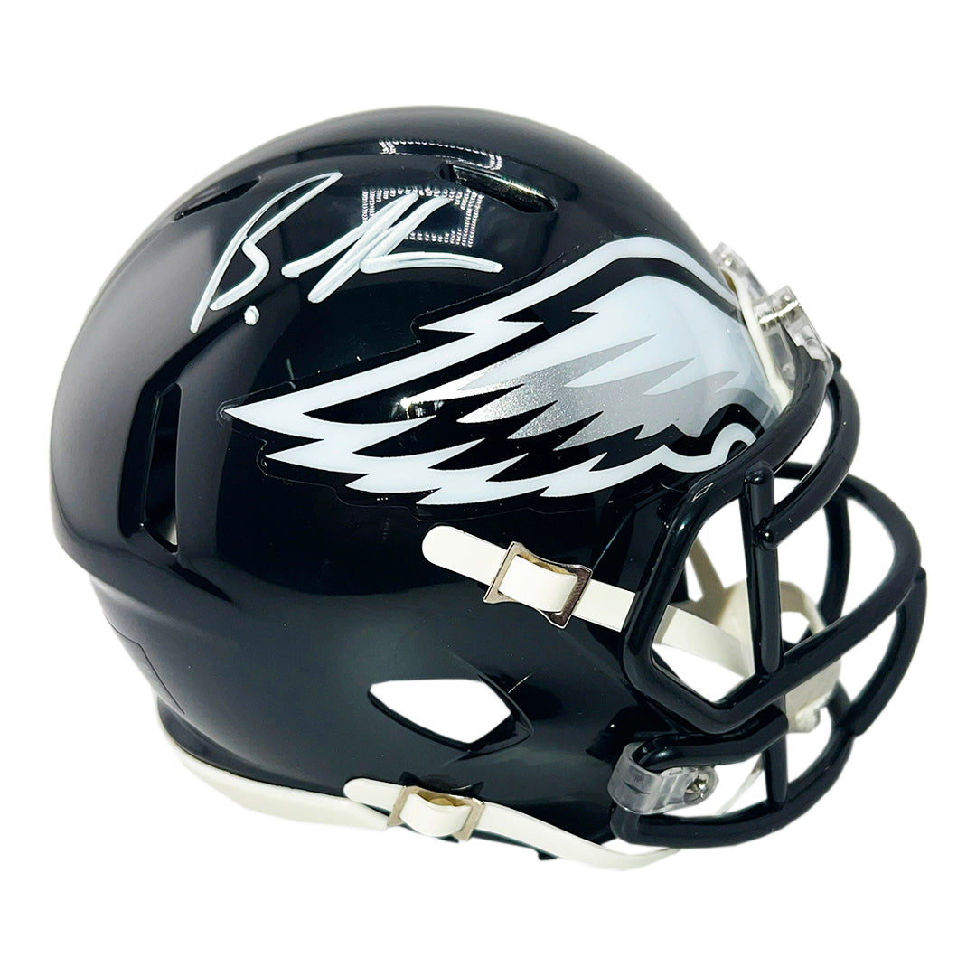 Brandon Graham Signed Philadelphia Eagles Alternate 2022 Speed Mini Replica Football Helmet (Beckett)