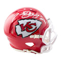 Tamba Hali Signed Kansas City Chiefs Speed Mini Football Helmet (Beckett)
