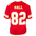 Dante Hall Signed Kansas City Red Football Jersey (Beckett)