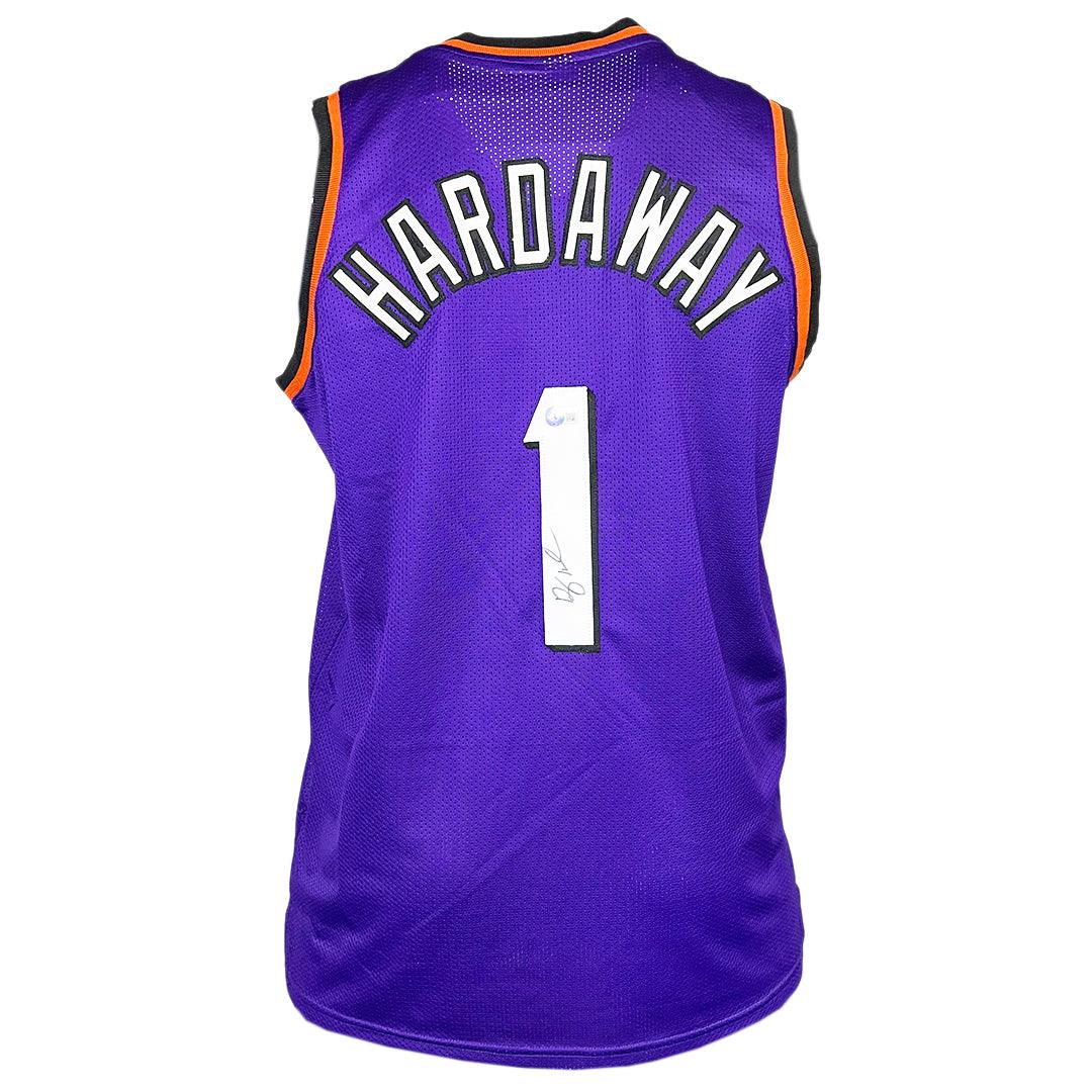Anfernee Penny Hardaway Signed Phoenix Purple Basketball Jersey (Beckett)