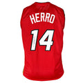 Tyler Herro Signed Miami Red Basketball Jersey (JSA)