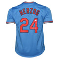 Whitey Herzog Signed St Louis Light Blue Baseball Jersey (JSA)