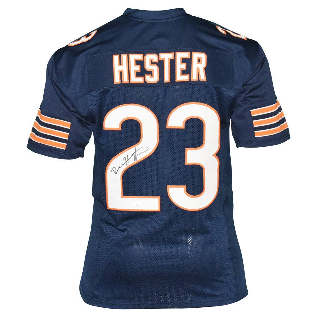 Devin Hester Signed Chicago Navy Football Jersey (JSA)