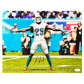 Xavien Howard Signed Miami Pose 1 Football 11x14 Photo (JSA)