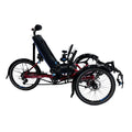 HP Velotechnik Gekko fxs Magma Red Recumbent Trike with Accessories