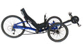 HP Velotechnik Gekko fx 26 Performance Recumbent Trike (Deep Blue)