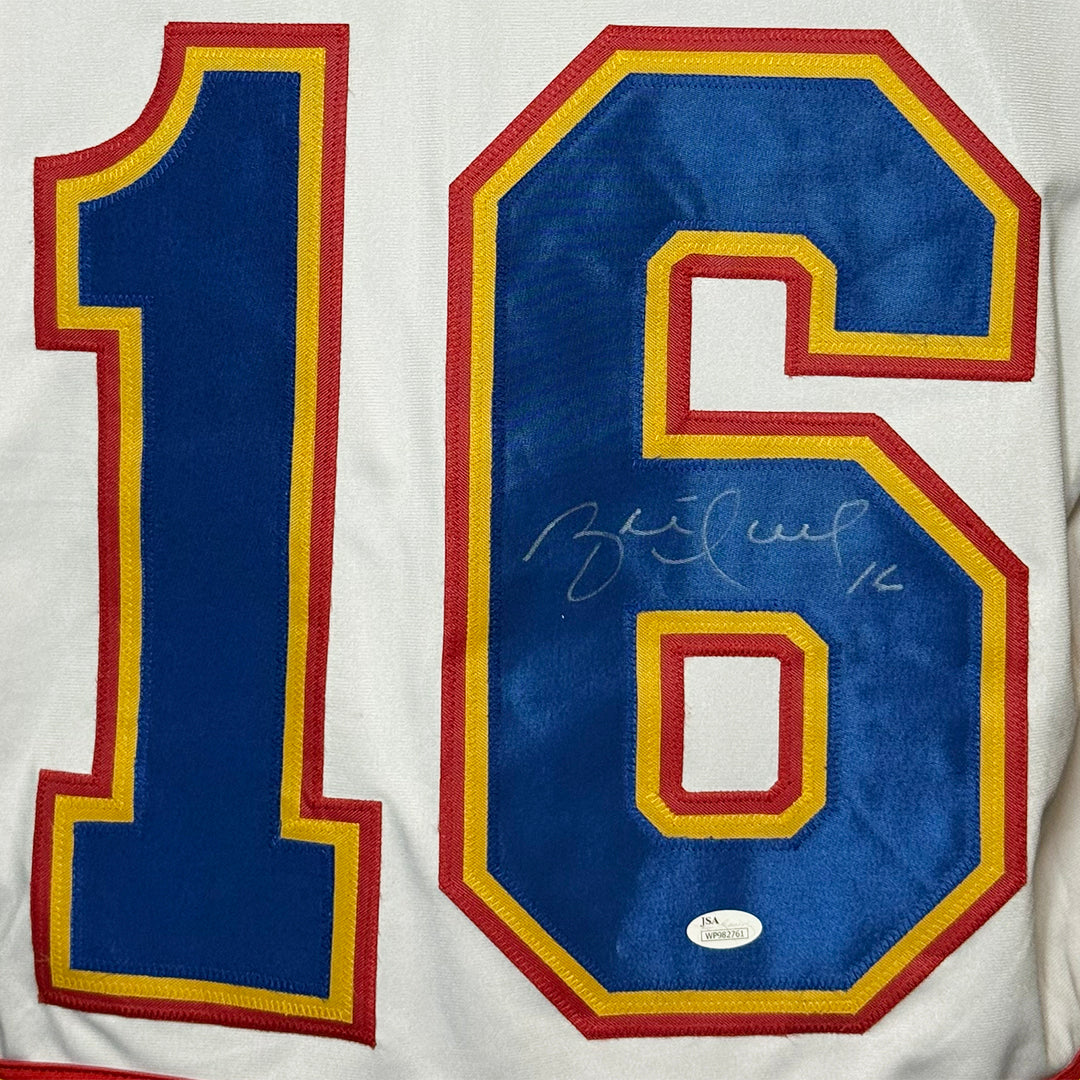 Brett Hull Signed St. Louis White Hockey Jersey (JSA)