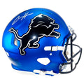 Aidan Hutchinson Signed Detroit Lions Authentic Alt 2024 Speed Full-Size Football Helmet (Beckett)