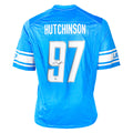 Aidan Hutchinson Signed Authentic Detroit Lions Nike Football Jersey Medium (Beckett)