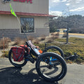 ICE Full Fat RS Rohloff Shimano EP8 Hostel Shoppe Limited Edition Custom Blue Recumbent Trike