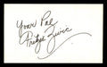 Fritzie Civic Autographed 3x5 Index Card "Your Pal" SKU #186894