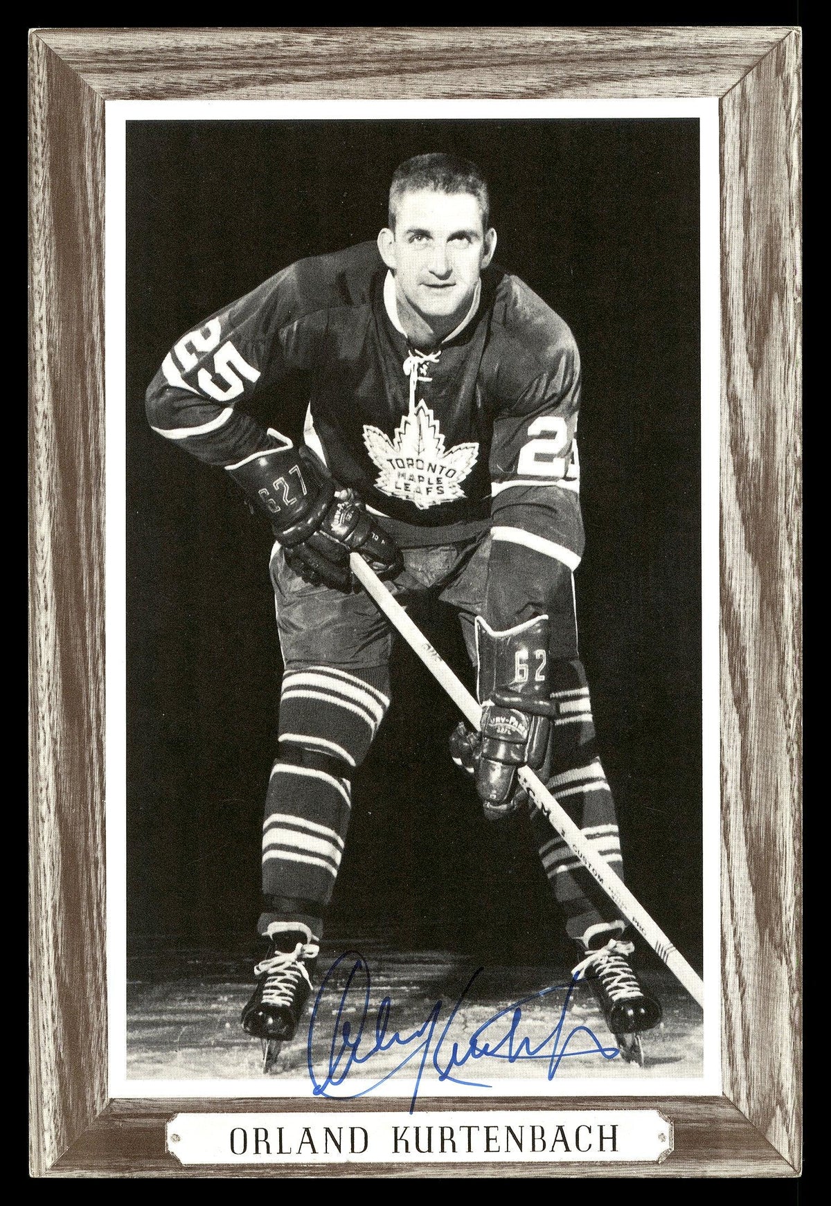Orland Kurtenbach Autographed 1964-67 Beehive Group 3 4.5x6.5 Photo Toronto Maple Leafs SKU #176508