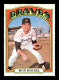 Ron Herbel Autographed 1972 O-Pee-Chee Card #469 Atlanta Braves SKU #169199