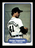 George Cappuzzello Autographed 1982 Fleer Card #264 Detroit Tigers SKU #166763