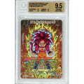 Dragon Ball Graded: SS4 Son Goku (Mini) Comeback Power Masters Prismatic Clash (2025) Beckett 9.5