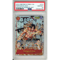 One Piece Graded: Portgas D. Ace PRB01 Manga Alt Art (2024) PSA 10