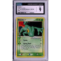 Pokemon Graded: Treecko Gold Star 109/108 EX Team Rocket Returns (2004) Holo CGC 9
