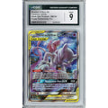 Pokemon Graded: Mewtwo & Mew GX #SM191 Power Partnership Tin (2019) Holo CGC 9