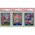 One Piece Graded: Nico Robin #111, Nami #112, Jewelry Bonney #113 Heroines Battle Pack Winner Sequential Set of 3 PSA 10
