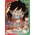 One Piece Single: Monkey D. Luffy Leader Alt Art OP01-003 Romance Dawn NM
